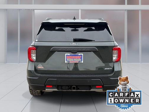 Forged Green Metallic 2022 Ford Explorer Timberline