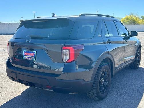 Forged Green Metallic 2022 Ford Explorer Timberline