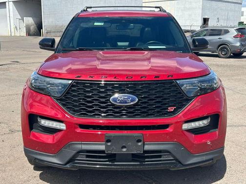 Rapid Red Metallic Tinted Clearcoat 2020 Ford Explorer ST