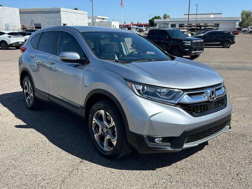 Lunar Silver Metallic 2019 Honda CR-V EX-L