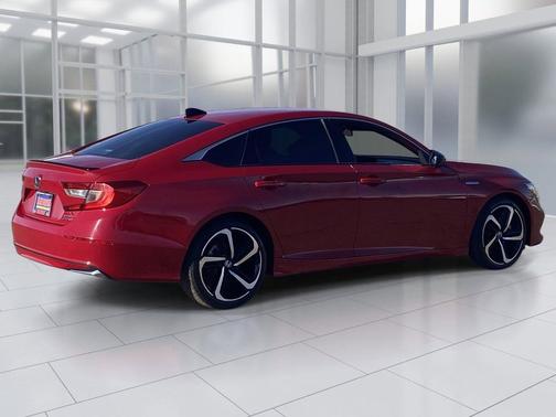 Radiant Red Metallic 2022 Honda Accord Hybrid Sport