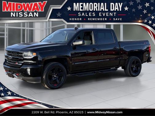 Black 2018 Chevrolet Silverado 1500 LTZ