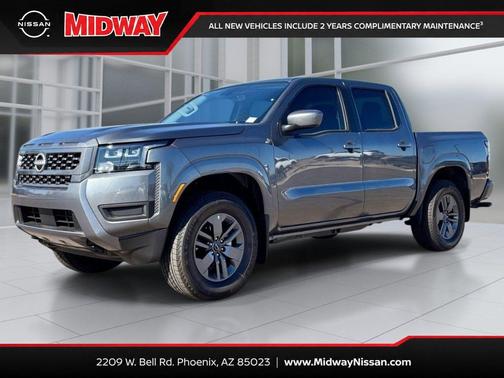 Gun Metallic 2026 Nissan Frontier SV