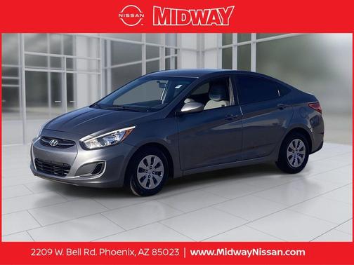 Triathlon Gray Metallic 2017 Hyundai Accent SE
