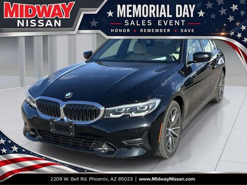 Jet Black 2021 BMW 330 330i