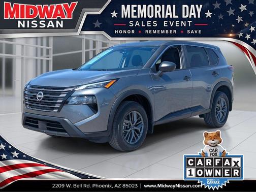 Gun Metallic 2026 Nissan Rogue S
