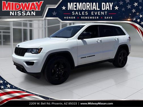 Bright White Clearcoat 2019 Jeep Grand Cherokee Upland