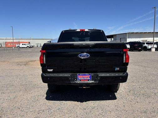 Agate Black Metallic 2023 Ford F-150 Lightning XLT