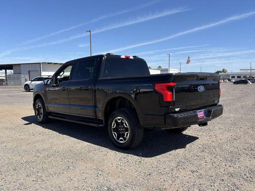 Agate Black Metallic 2023 Ford F-150 Lightning XLT