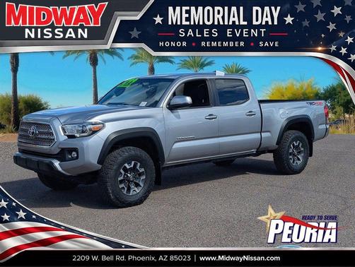 Silver Sky Metallic 2017 Toyota Tacoma TRD Off Road