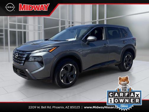 Gun Metallic 2025 Nissan Rogue SV