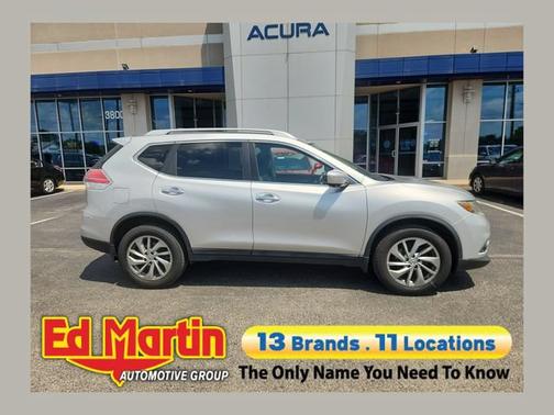 Brilliant Silver 2015 Nissan Rogue SL