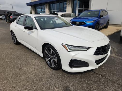 White 2025 Acura TLX Tech