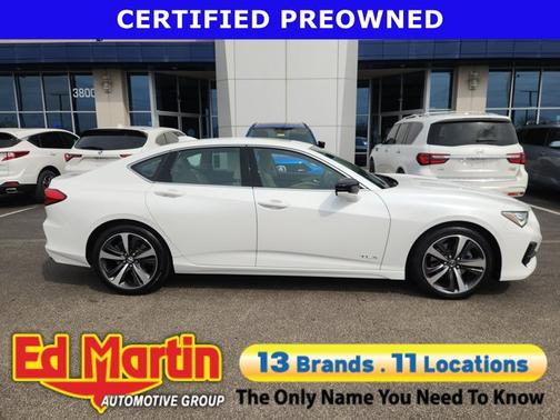 White 2025 Acura TLX Tech