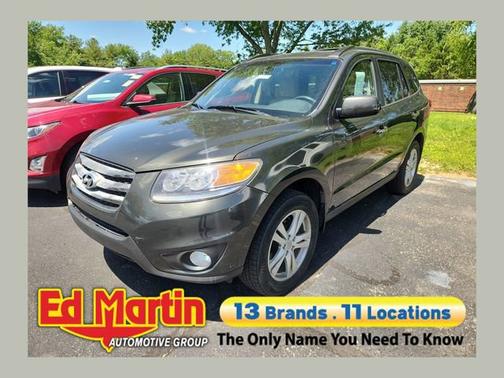 Black Forest Green 2012 Hyundai SANTA FE Limited