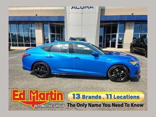 Blue 2026 Acura Integra w/A-Spec Package