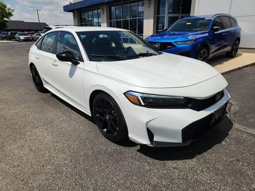 White 2025 Honda Civic Sport