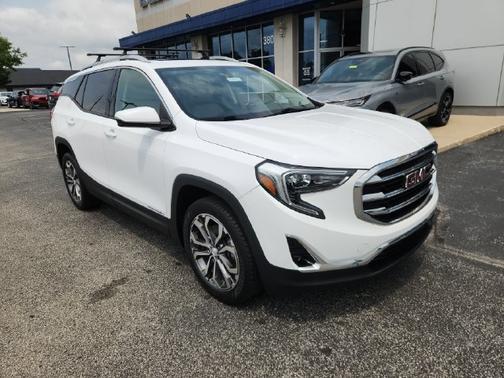 Summit White 2019 GMC Terrain SLT
