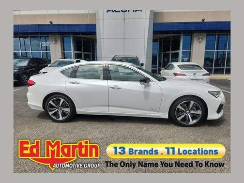 White 2025 Acura TLX Tech