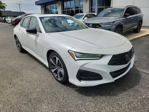 White 2025 Acura TLX Tech