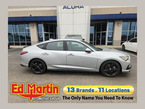 Silver 2026 Acura Integra w/A-Spec Package