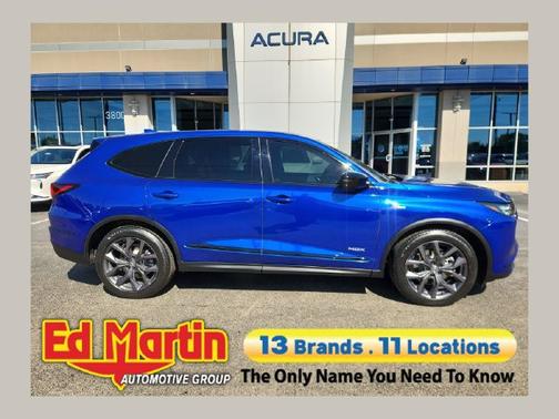 Apex Blue Pearl 2023 Acura MDX w/A-Spec Package