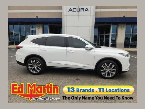 White 2024 Acura MDX w/Technology Package