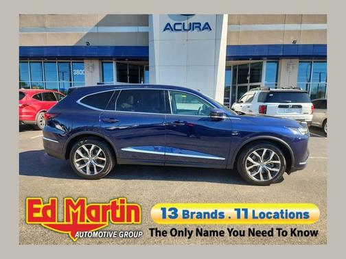 Blue 2024 Acura MDX w/Technology Package