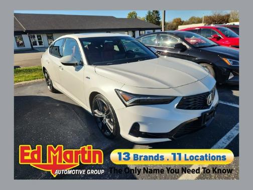White 2024 Acura Integra w/A-Spec Package