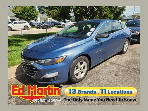 Lakeshore Blue Metallic 2024 Chevrolet Malibu 1LS