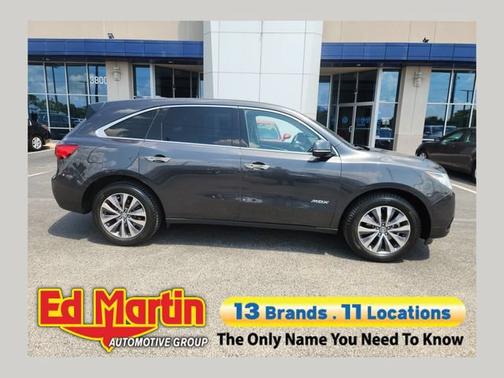 Silver 2015 Acura MDX 3.5L Technology Pkg/w Entertainment Pkg