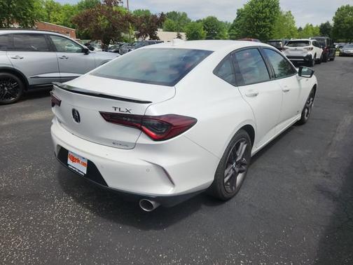 White 2025 Acura TLX w/A-Spec Package