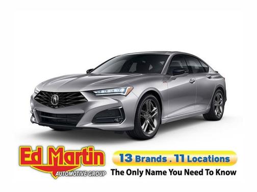 White 2025 Acura TLX w/A-Spec Package