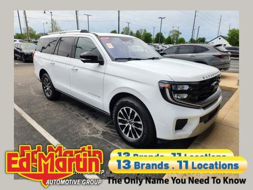 Oxford White 2025 Ford Expedition Max Platinum