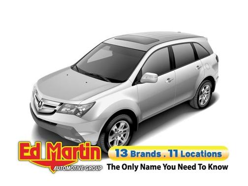 Silver 2008 Acura MDX 3.7L