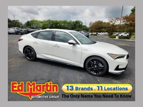 Platinum White Pearl 2026 Acura Integra w/A-Spec Technology Package