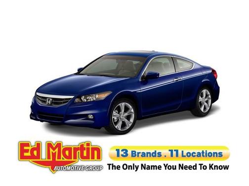 Blue 2011 Honda Accord EX-L