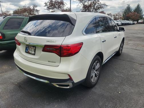 White 2019 Acura MDX 3.5L