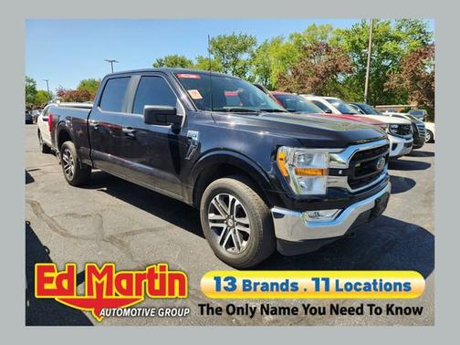 Black 2022 Ford F-150 XLT