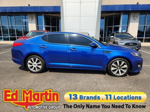 Corsa Blue 2012 Kia Optima SX