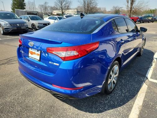 Corsa Blue 2012 Kia Optima SX