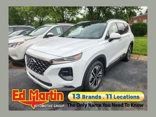 Quartz White 2020 Hyundai SANTA FE Limited 2.0T