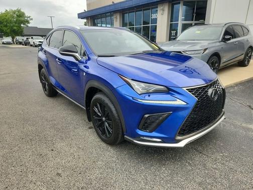 Blue 2019 Lexus NX 300 F Sport