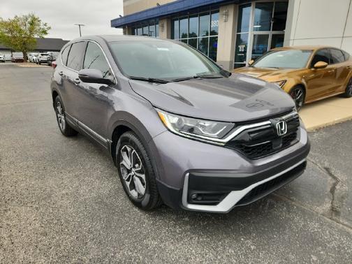 Gray 2022 Honda CR-V EX
