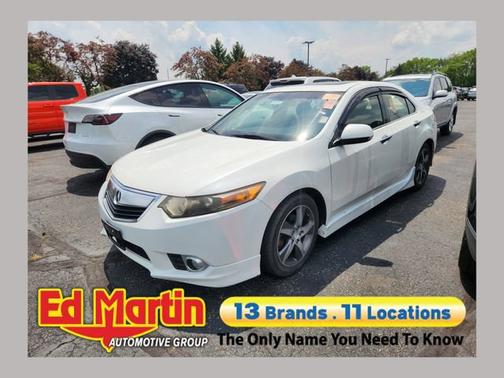 White 2012 Acura TSX 2.4