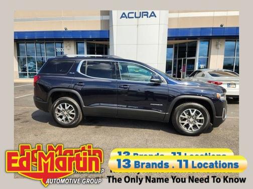 Midnight Blue Metallic 2021 GMC Acadia SLE