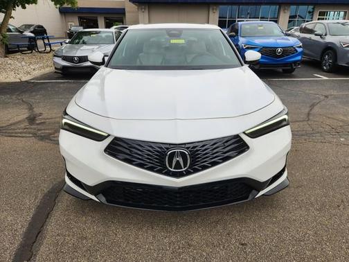 Platinum White Pearl 2026 Acura Integra w/A-Spec Package
