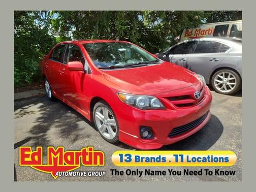 Barcelona Red Metallic 2013 Toyota Corolla S