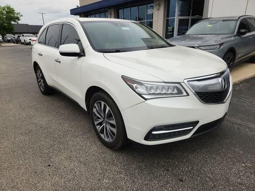 Silver 2016 Acura MDX 3.5L w/Technology Package