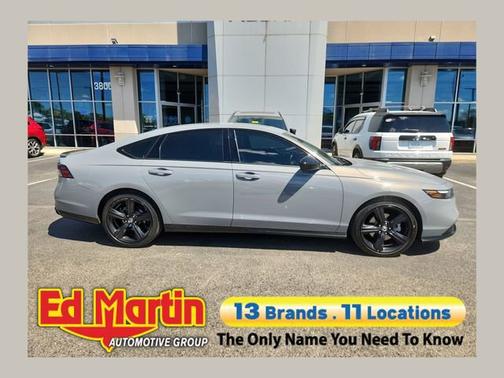 Gray 2024 Honda Accord Hybrid Sport-L